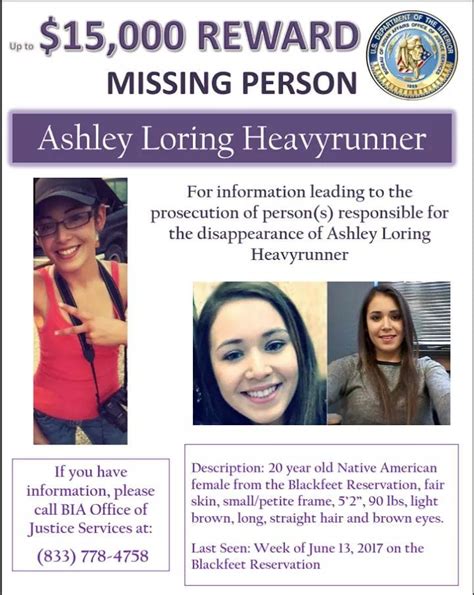 ashley heavyrunner missing|Ashley Loring HeavyRunners Disappearance Illustrates Issues。